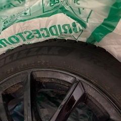 2024年製　スタッドレスタイヤアルミホイールセット　VRX3 　155/65R14の画像