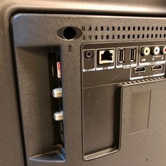 40インチTV、テレビスタンドの画像