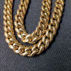 喜平シルバー925 ゴールドネックレス14kの画像