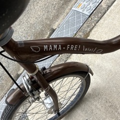 子供乗せ自転車の画像