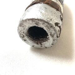 旧日本軍 九四式砲弾 37mm 弾頭 白帯 火薬無 信管無 安全品 オブジェ 骨董品の画像