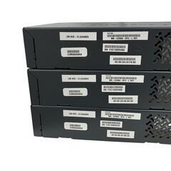 186000 現状品 Cisco Catalyst 2960シリーズ WS-C2960-8TC-L  3点まとめ売り [0000000002070]の画像