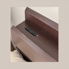 ダブルベット(コンセント付き)の画像