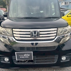 H25年式 ホンダ N-BOXカスタムGターボSS★総額29.8万円★AA評価4点 車検2年付き 社外ナビフルセグTV BT音楽 両側パワスラ クルコン 修復歴なし！機関良好♪の画像