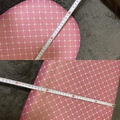 折りたたみ式 衣類アイロン台 ピンクの画像