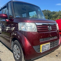 走行12万キロ！お買い得価格！ホンダ N-BOXカスタム GL★総額19.8万円★車検2年付き 純正ナビ Bカメラ ETC スマキー 片側パワスラ エアコンバッチリ！お早めにの画像