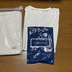 E  　V首シャツ2種類の画像