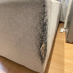 ニトリ　ソファ　L型　の画像