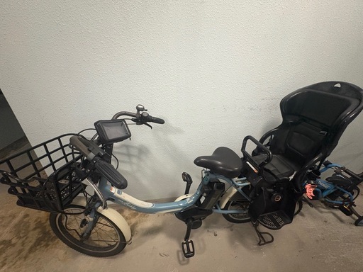 YAMAHA電動自転車チャイルドシートつき