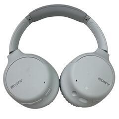 186000 現状品 sonny ソニー ワイヤレスヘッドフォン ホワイト 箱付き 説明書 WH-CH710N  typeCケーブル ヘッドホンケーブル  [0000000002076]の画像