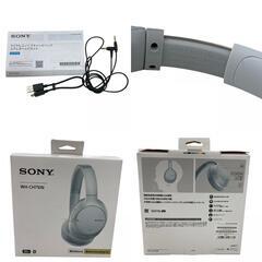 186000 現状品 sonny ソニー ワイヤレスヘッドフォン ホワイト 箱付き 説明書 WH-CH710N  typeCケーブル ヘッドホンケーブル  [0000000002076]の画像