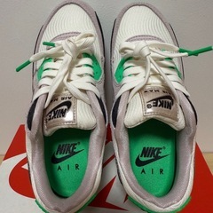 W AIR MAX 90 緑の画像