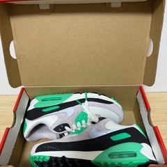 W AIR MAX 90 緑の画像