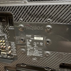 SHARP AQUOSのテレビの画像