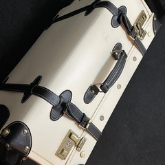 レトロ風 キャリーケースの画像