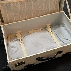 レトロ風 キャリーケースの画像