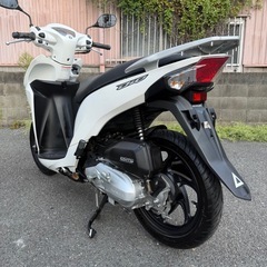 ホンダ　Dio110 JF58 ホワイト　実働　動画あり　大阪の画像