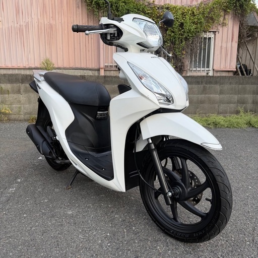 ホンダ　Dio110 JF58 ホワイト　実働　動画あり　大阪