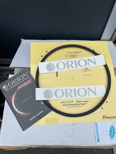 ORION オライオン カーオーディオ サブウーファー スピーカー 名機 