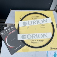 ORION オライオン カーオーディオ サブウーファー スピーカー 名機 の画像