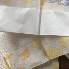 使い捨てエプロンの画像