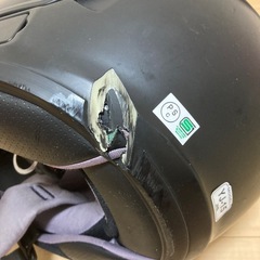 YAMAHA ゼニス システムヘルメット フルフェイス Mサイズ　バイザーの画像