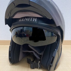 YAMAHA ゼニス システムヘルメット フルフェイス Mサイズ　バイザーの画像