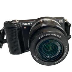 186000 現状品 SONY ソニー デジタル一眼レフカメラ SELP1650 α5000  [0000000002084]の画像