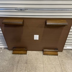 木製 ローテーブル 机 ちゃぶ台 折りたたみの画像