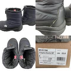 186000 THE NORTH FACE ザ・ノースフェイス  NFJ51780  22 ブラック スノーブーツ ユニセックス [0000000002087]の画像