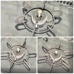 パロマ LPガスビルトインコンロ「スタンダードトップ」幅60cm・片面焼き②の画像