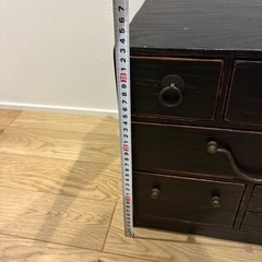 骨董品　レトロ　小物入れ　小引出箱　小箪笥　小箱　古家具　古道具の画像