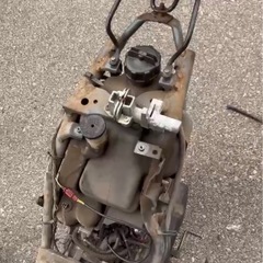 スズキ　レッツ2 一応実働　値下げ可　原付　2スト　鍵・書類あり　50cc レッツⅡ 　Let's Ⅱ CA1PA  の画像