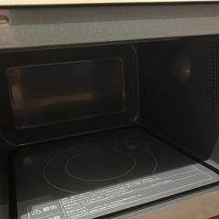 TWINBIRD ツインバード DR-F282B ブラック センサー付フラット電子レンジ 1000W 18L ヘルツフリーの画像
