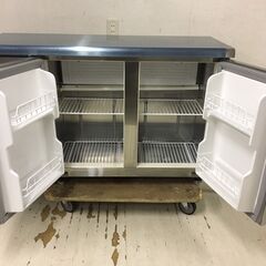  25111  業務用コールドテーブル冷蔵庫　幅120cm Panasonic  174L ◆大阪市内・東大阪市他 6,000円以上ご購入で無料配達いたします！◆ ※高槻・枚方方面◆西宮・尼崎方面◆生駒方面　それぞれ条件付き無料配送あり！            の画像