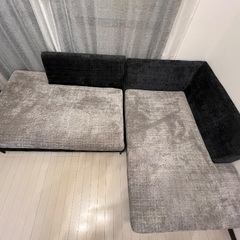 ほぼ新品　カウチソファーの画像
