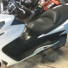 SUZUKI スカイウェイブ250S-3 白 エンジン始動動画 自賠保険で乗れます 半額配送キャンペーン 現状渡し諸経費￥0 横浜 P-Yard の画像