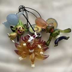 ポケットモンスター　キーホルダー　ポッチャマモクロー　ニャオハ　ピチューの画像