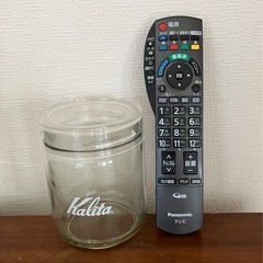 カリタKalita《コーヒー豆保存ガラス容器2個セット》の画像