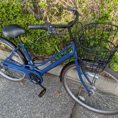 【中古自転車】シティサイクル　27インチ　一般車　ママチャリ　6段変速の画像