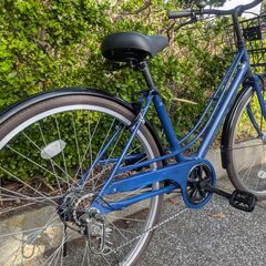 【中古自転車】シティサイクル　27インチ　一般車　ママチャリ　6段変速の画像