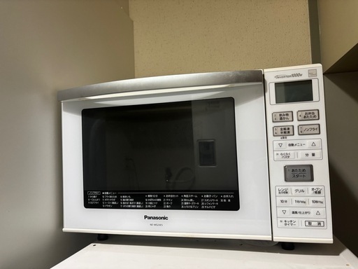 オーブン機能付き電子レンジ