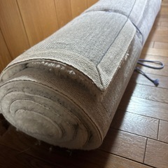 美品　Re:CENO ラグマット アイボリー  160x230cmの画像