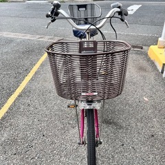 ヤマハ　電動自転車　ピンクの画像