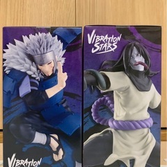 NARUTO疾風伝 千手扉間＆大蛇丸フィギュアセットの画像