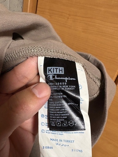 KITH×champion コラボフーディー