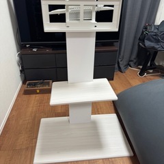 ニトリ　壁寄せTVスタンドの画像