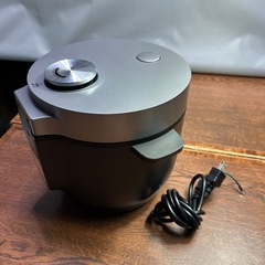 mononics 炊飯器　MN-RC12-BK/WH 2022年製。管理番号530の画像