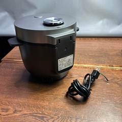 mononics 炊飯器　MN-RC12-BK/WH 2022年製。管理番号530の画像