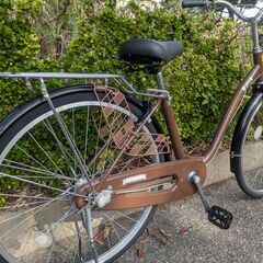 【中古自転車】アサヒサイクル　ラピス　26インチ　内装3段変速　シティ車　ママチャリの画像